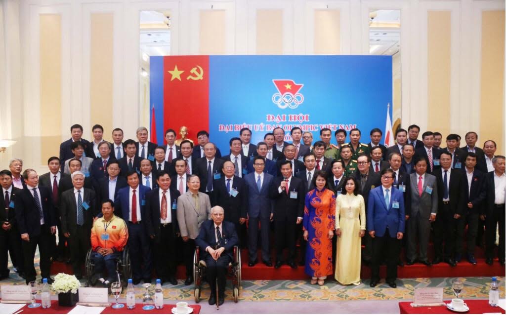 មហាសន្និបាតតំណាងគណៈកម្មាធិការ Olympic វៀតណាមនីតិកាលទី៥បានបើកនៅទីក្រុងហាណូយ